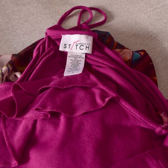 Stitch High Low Dress Size Large - Picture 4 of 8